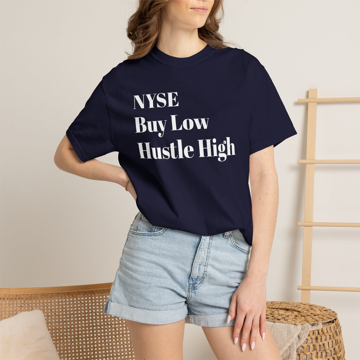NYSE Buy Low - Hustle High - Tee Shirt