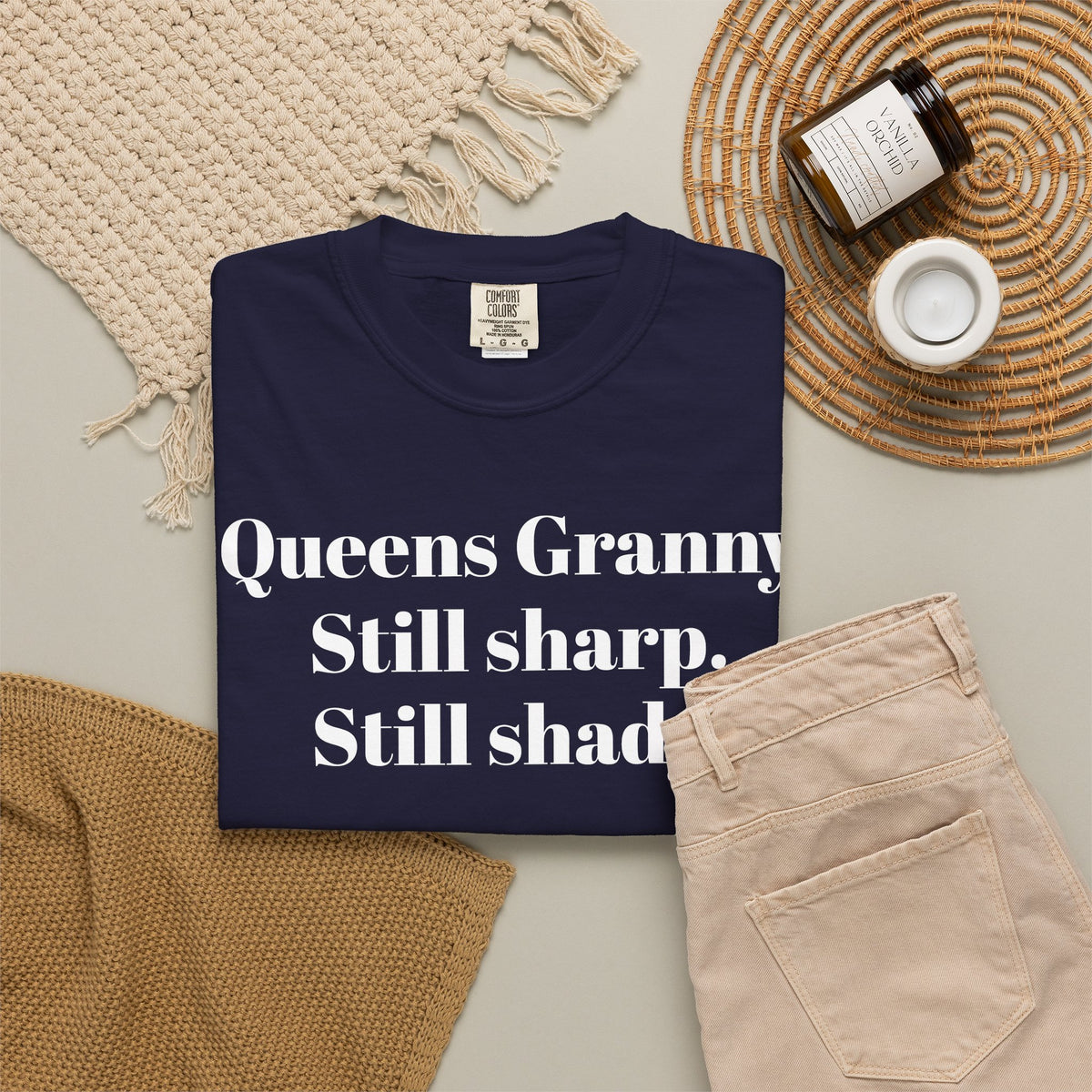 Queens Granny. Still Sharp. Still shady. Tee Shirt