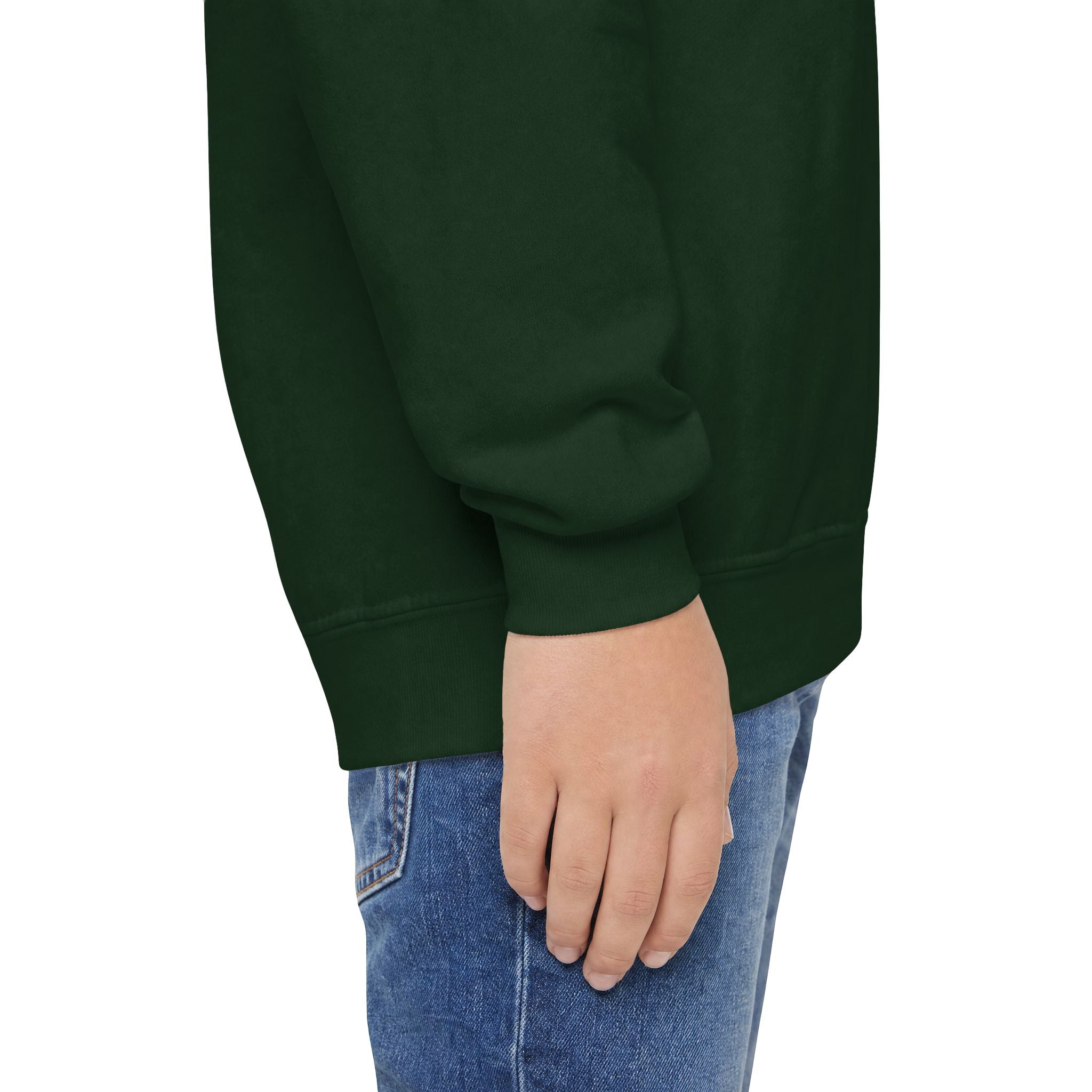 Youth Crewneck Sweatshirt — Vintage Explorer NY Rat Graphic