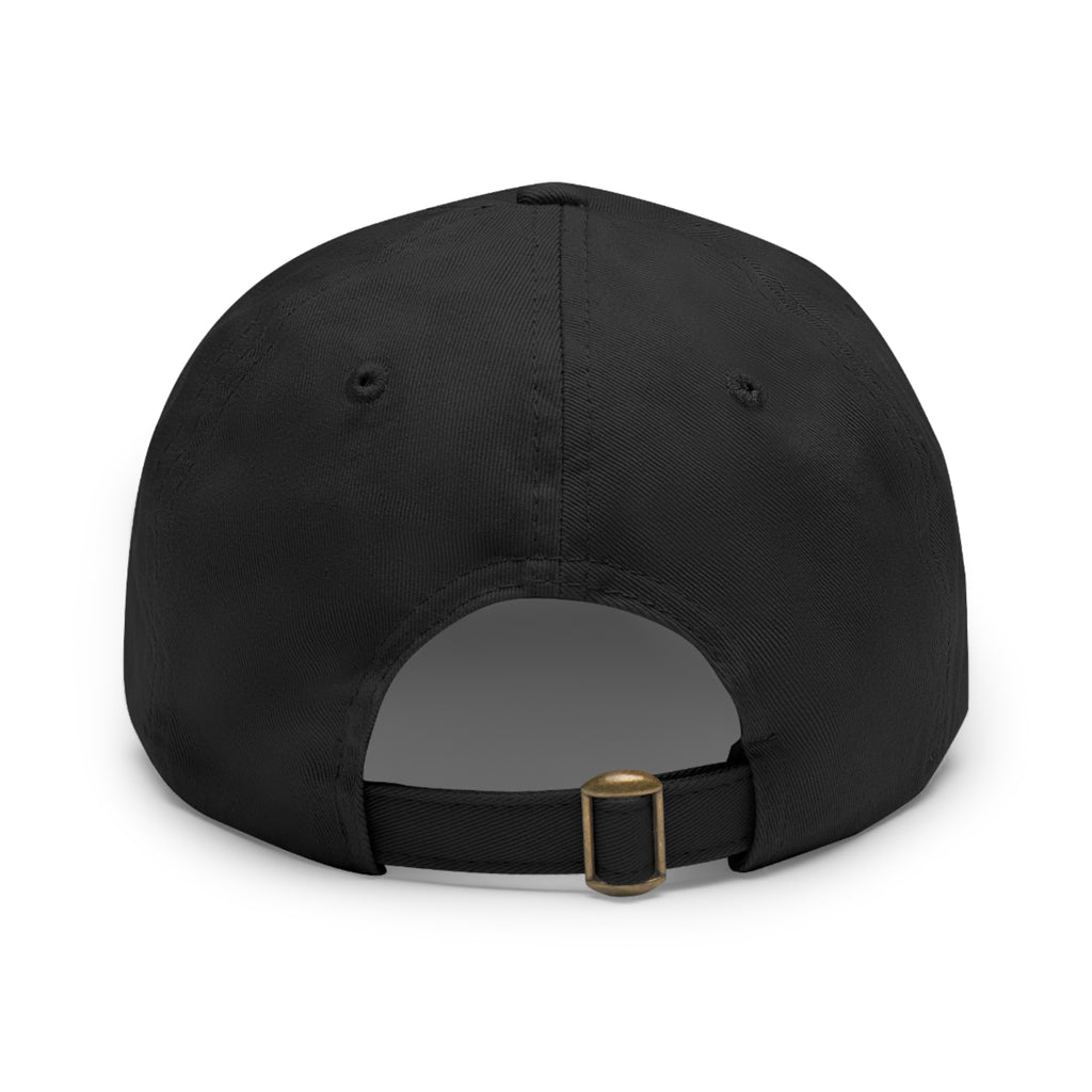 Leather Patch Dad Hat — NYC Pizza Rat Boss Logo