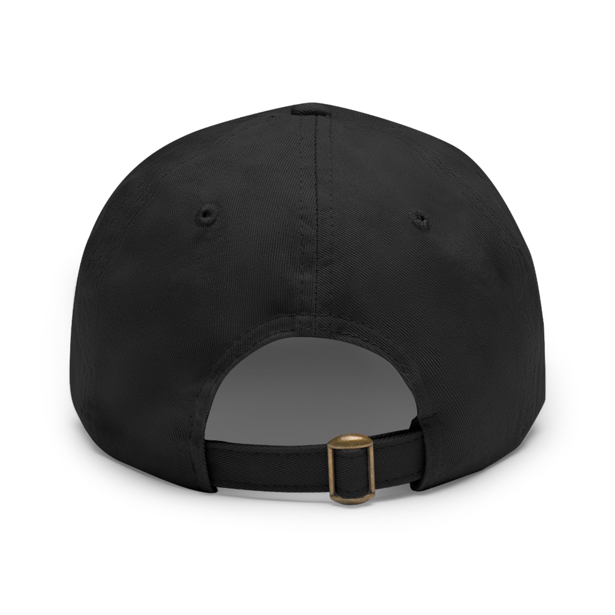 Leather Patch Dad Hat — NYC Pizza Rat Boss Logo
