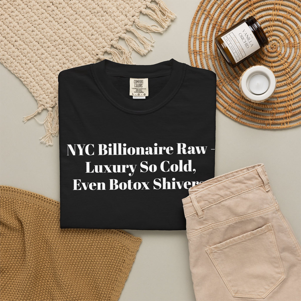 NYC Billionaire Raw Luxury So Cold, Even Botox shivers. Tee Shirt