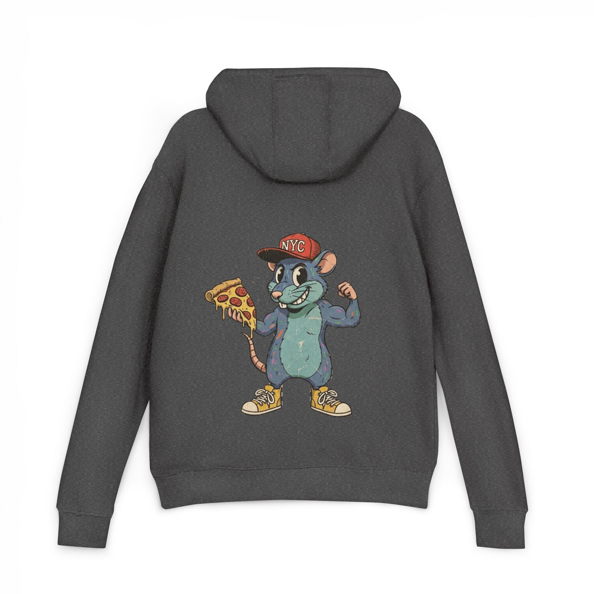 Happy New York City Pizza Rat Hoodie