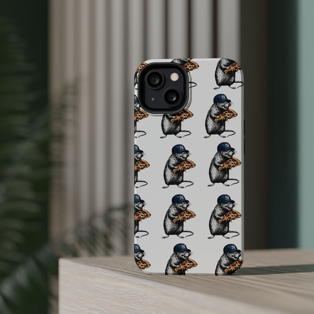 NY Pizza-Loving Rat Magnetic Phone Case