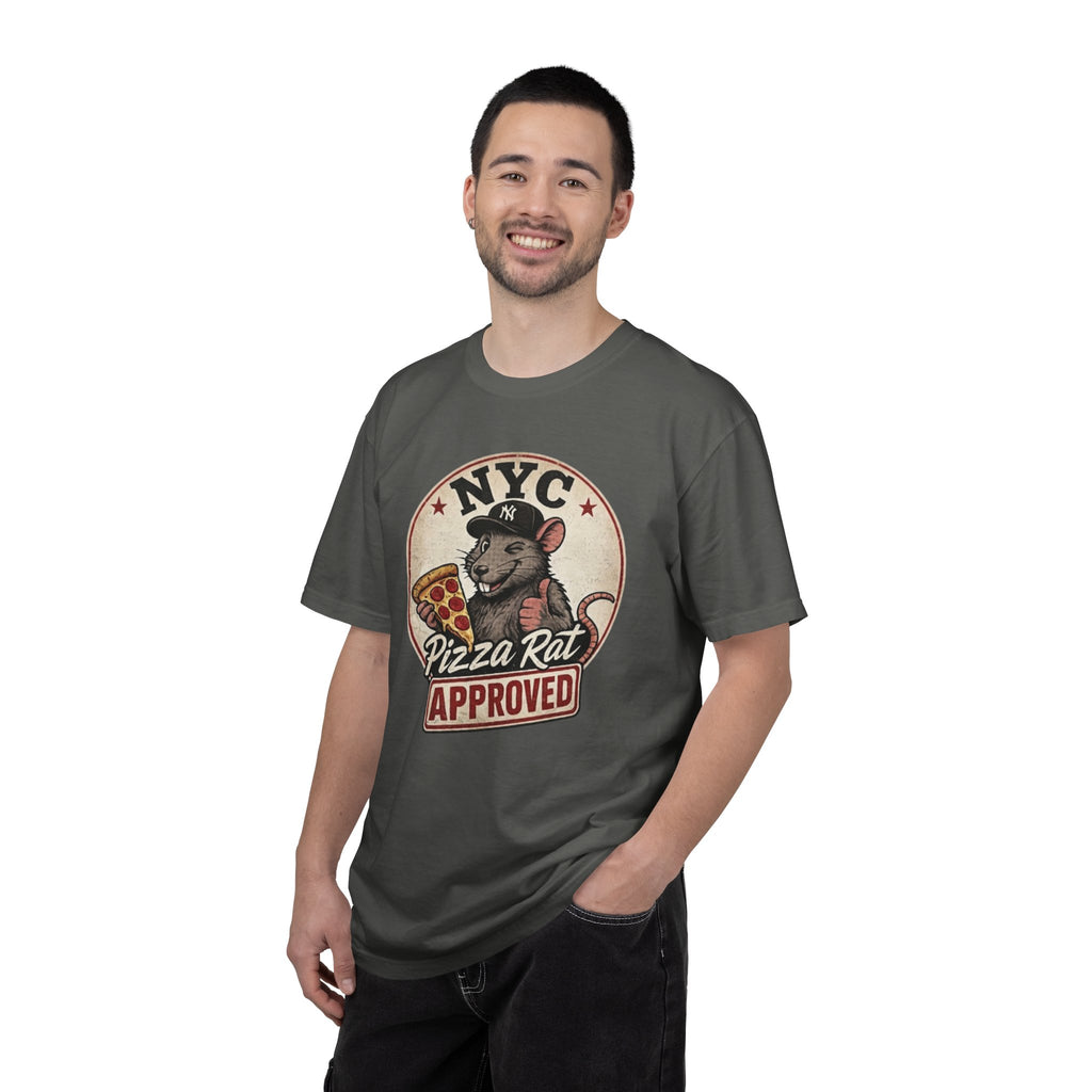 Pizza Rat Approved T-Shirt — NYC Vintage Pizza Lover Tee