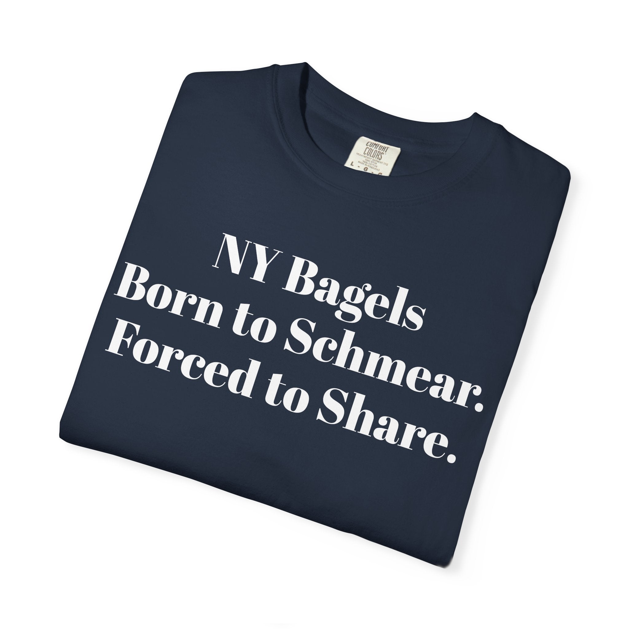 NY Bagels Born to Schmear. Forced to Share.