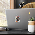 NYC Pizza Rat Sticker — Cute Streetwear Mouse Vinyl Decal (Kiss-Cut)