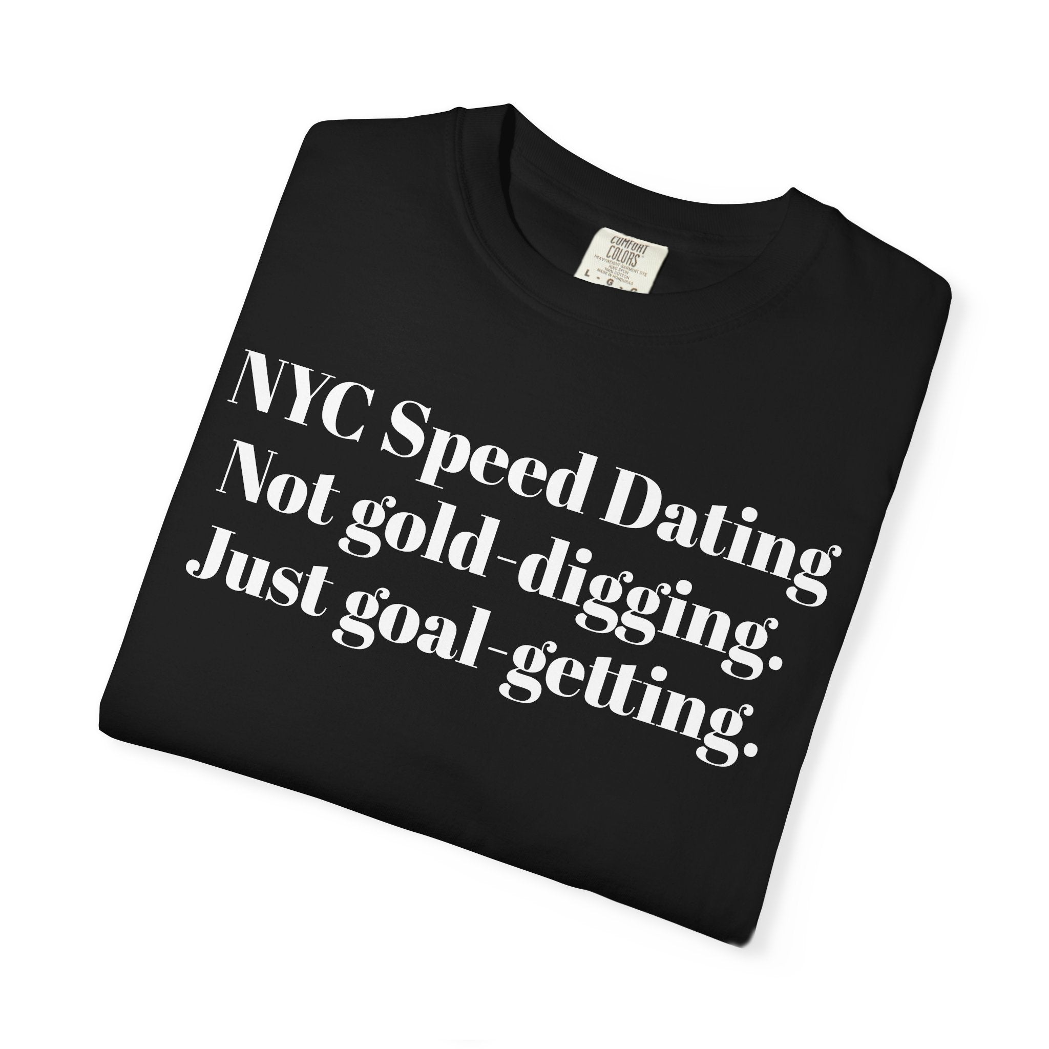 NYC Speed Dating Not gold-digging. Just goal-getting.