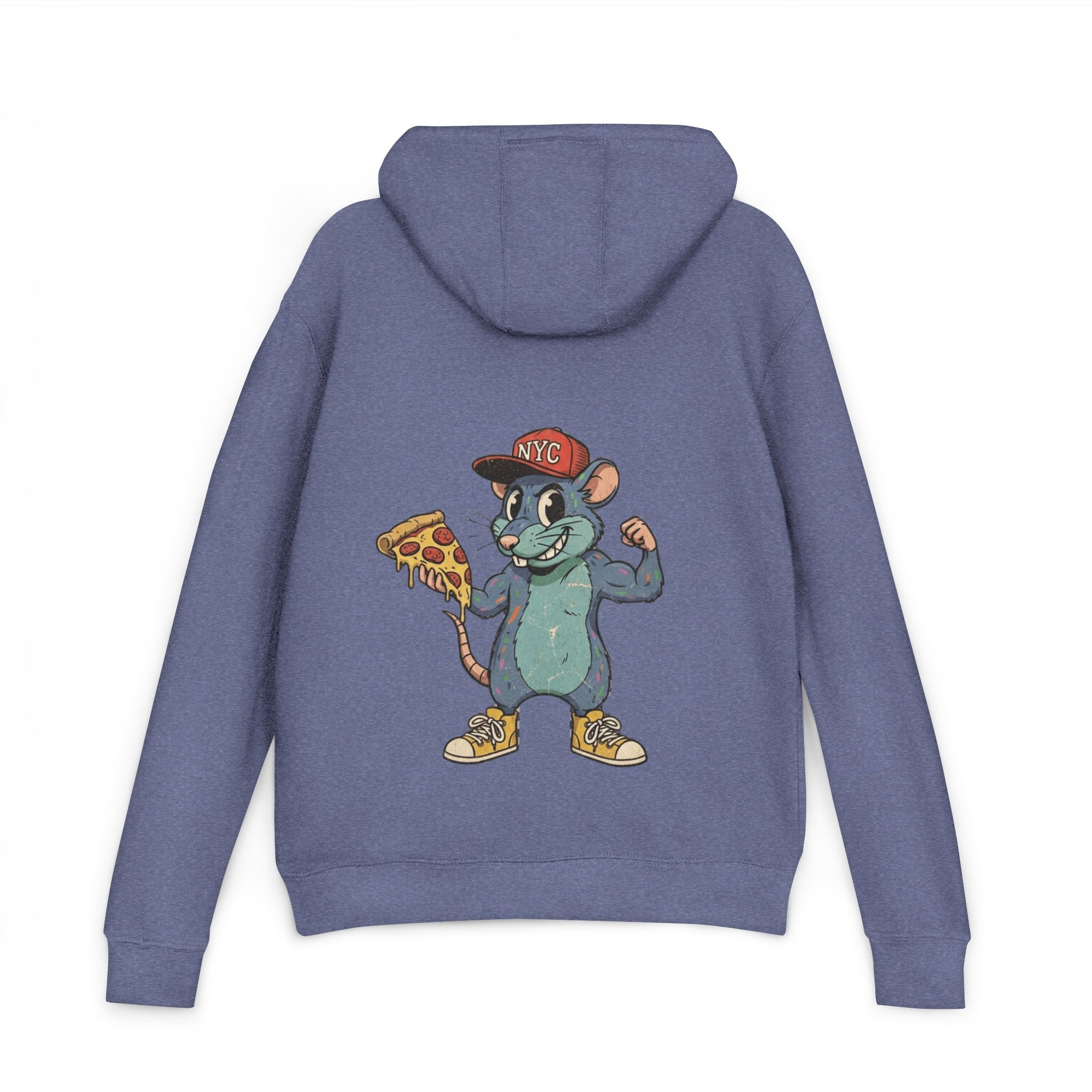 Happy New York City Pizza Rat Hoodie
