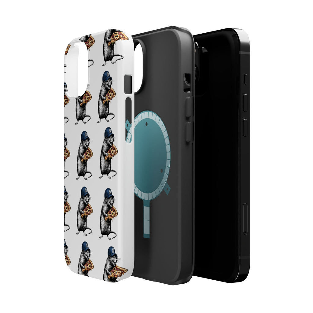 NY Pizza-Loving Rat Magnetic Phone Case