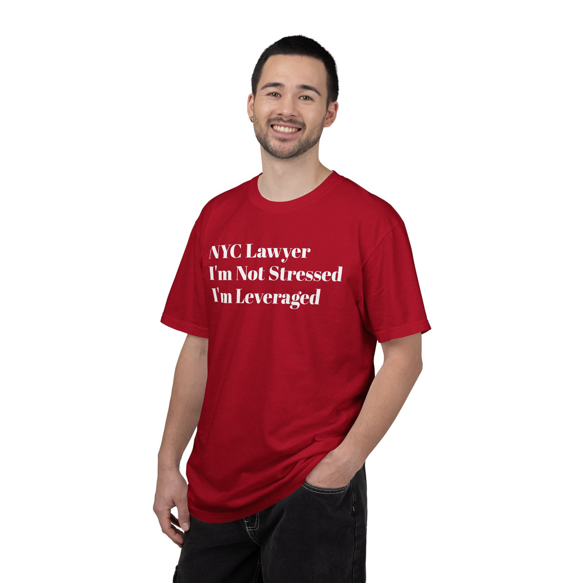 NYC Lawyer - I'm Not Stressed - I'm Leveraged - Tee Shirt