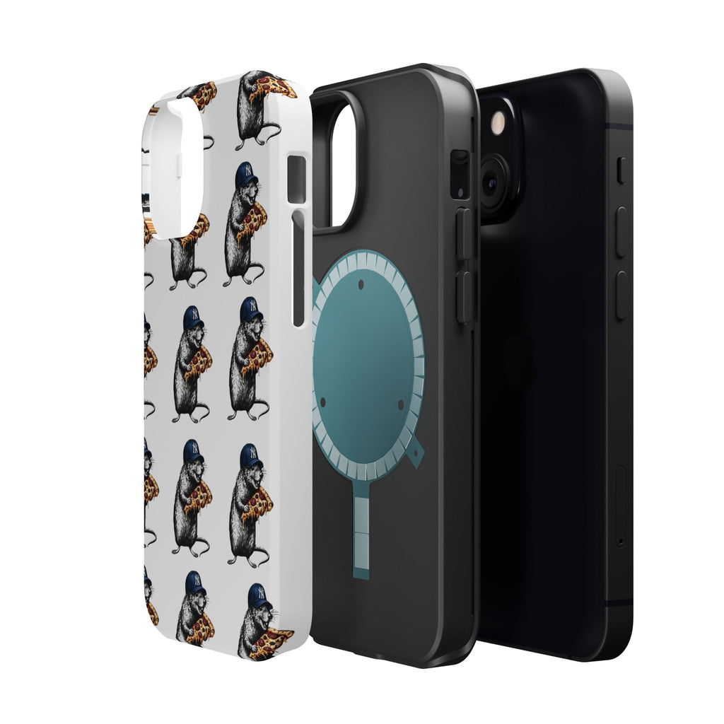 NY Pizza-Loving Rat Magnetic Phone Case