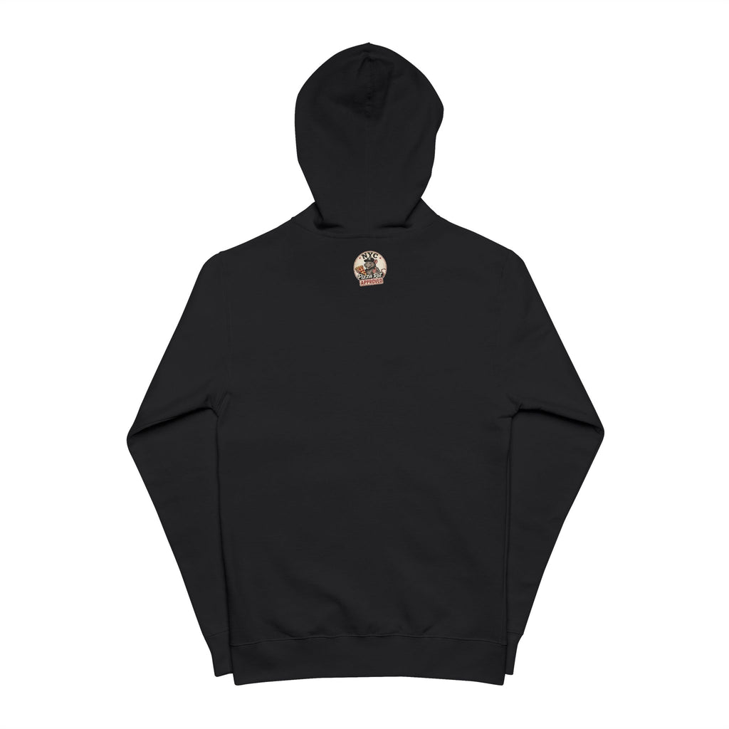 NYC Distressed Zip-Up Hoodie — Vintage New York Graphic Hoodie
