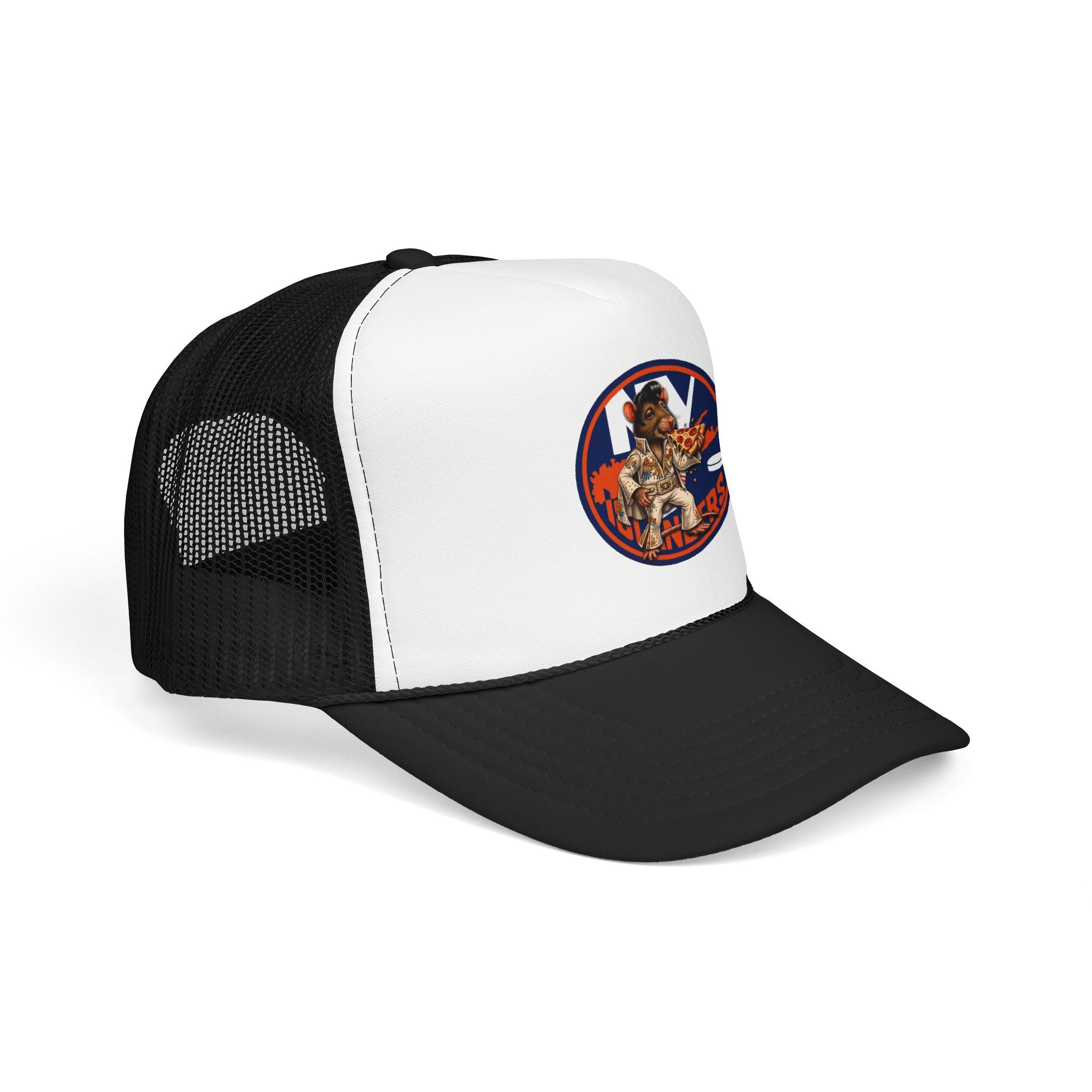 Vintage Island Monsters Trucker Hat - Retro Surf Creature Foam Cap