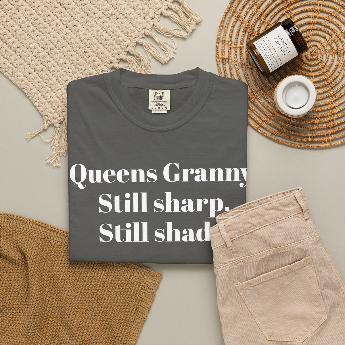 Queens Granny. Still Sharp. Still shady. Tee Shirt