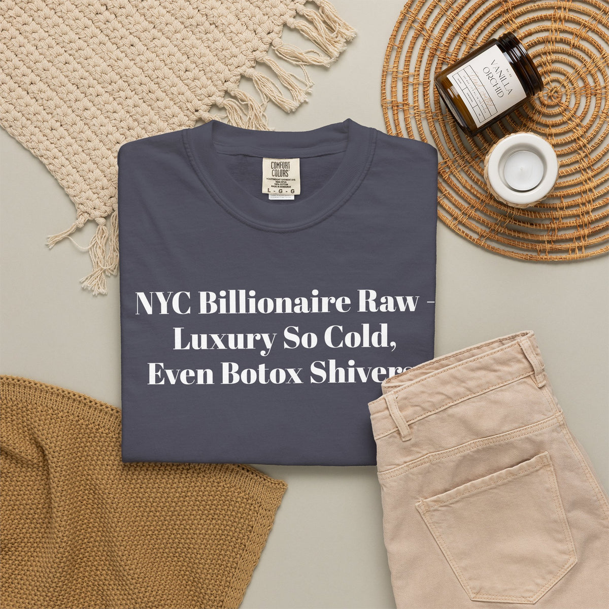 NYC Billionaire Raw Luxury So Cold, Even Botox shivers. Tee Shirt