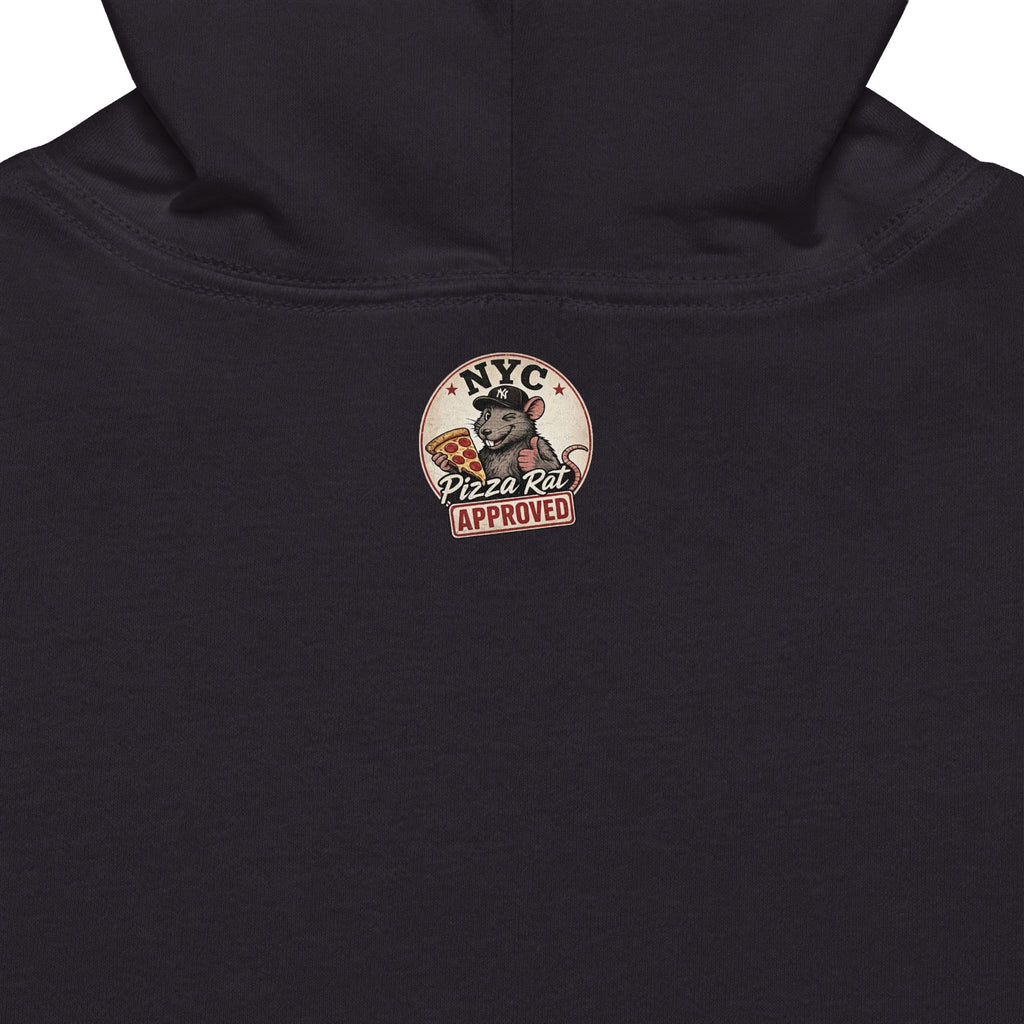 NYC Distressed Zip-Up Hoodie — Vintage New York Graphic Hoodie