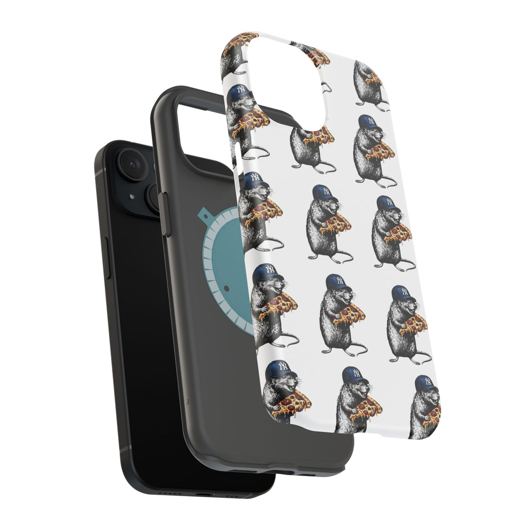 NY Pizza-Loving Rat Magnetic Phone Case