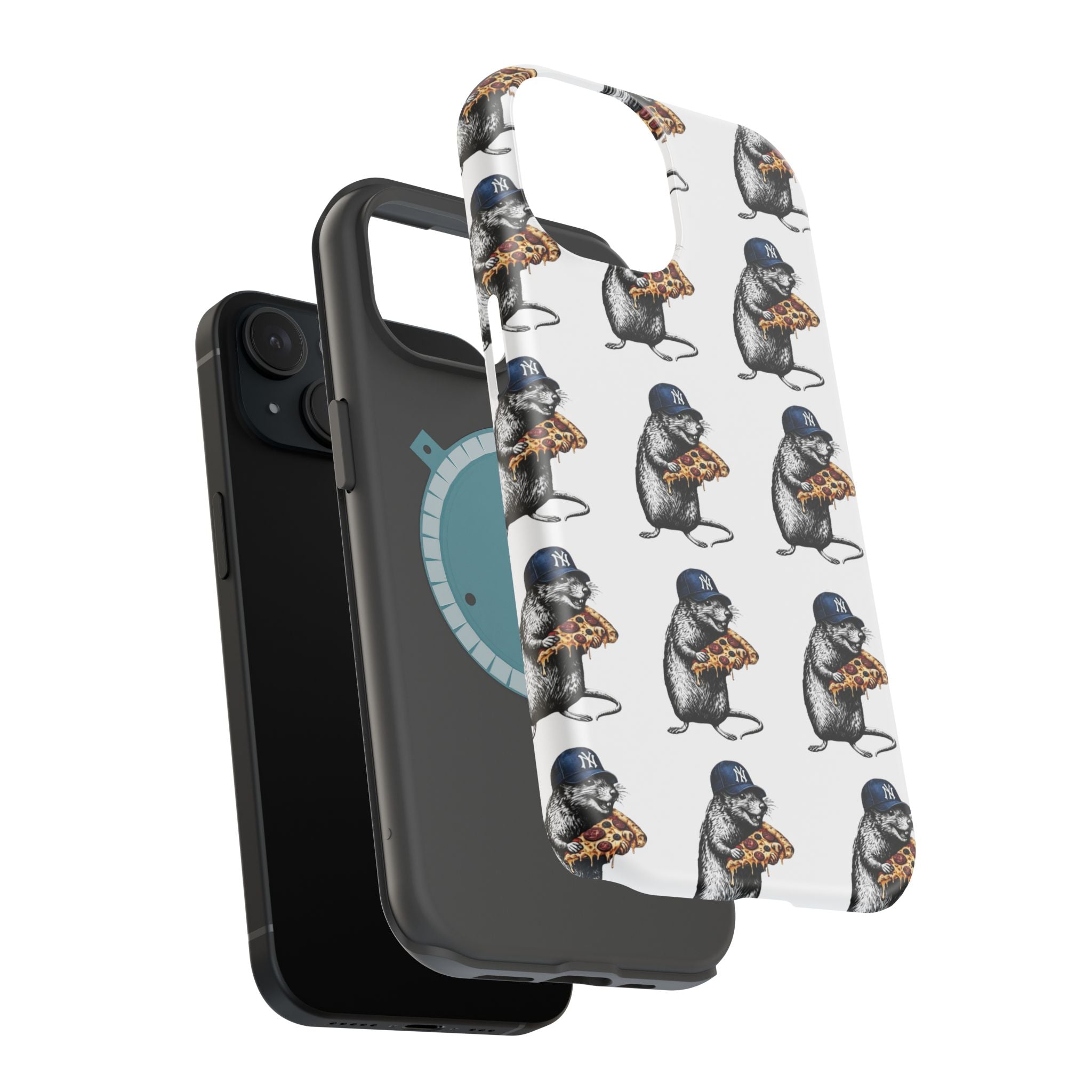 NY Pizza-Loving Rat Magnetic Phone Case