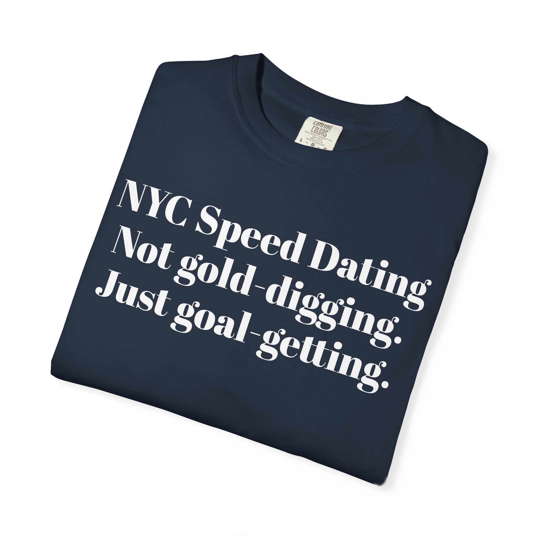 NYC Speed Dating Not gold-digging. Just goal-getting.