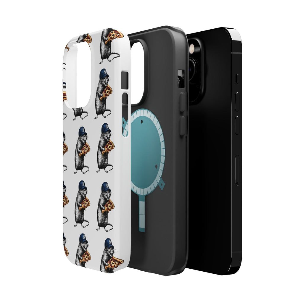 NY Pizza-Loving Rat Magnetic Phone Case