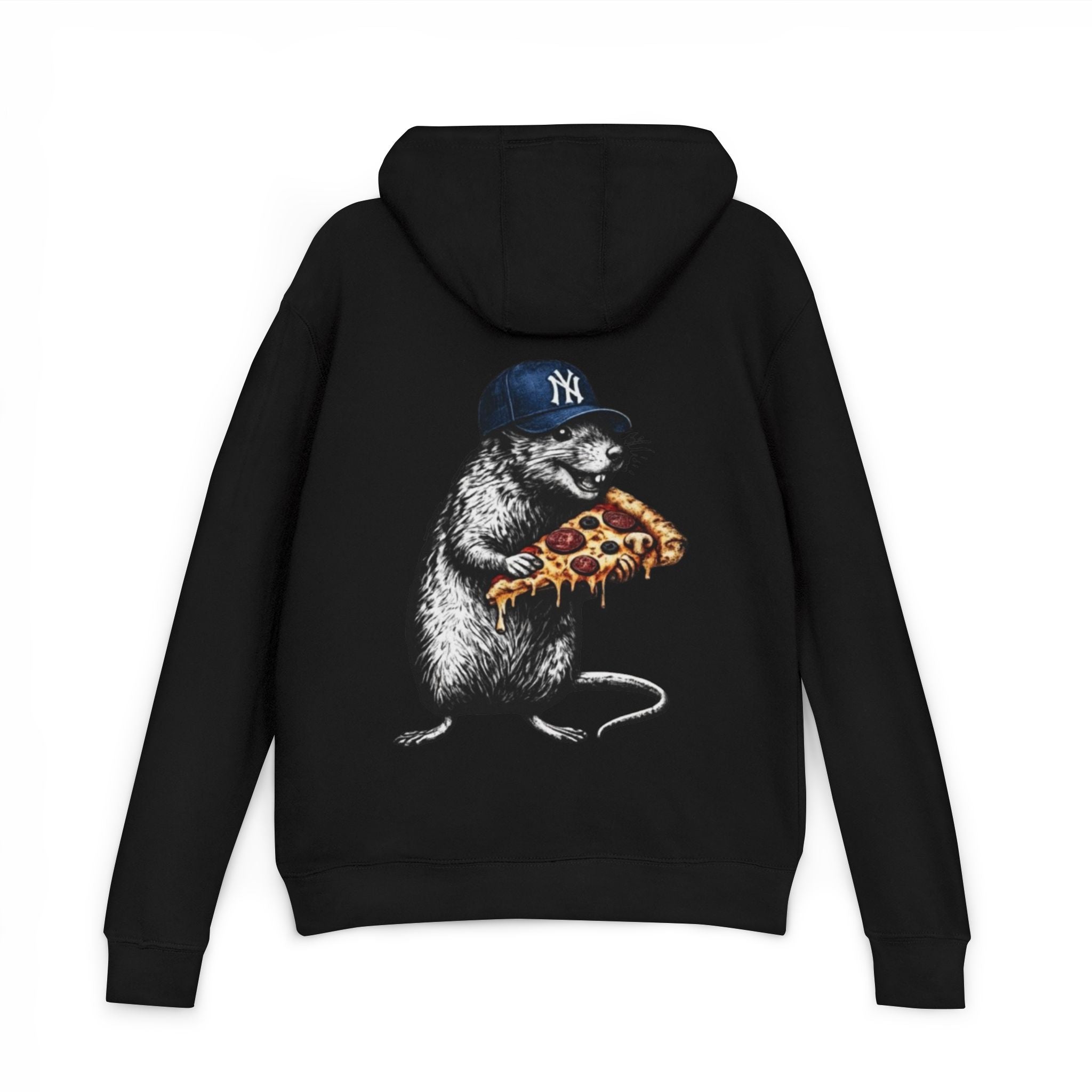 Hoodie — "Where the Rats Eat Better" NYC Pizza Rat Graphic Hoodie