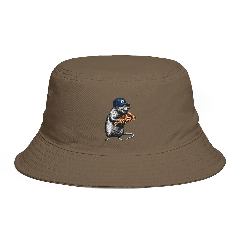 Pizza Rat Bucket Hat - NYC Fashion Pizza Rat
