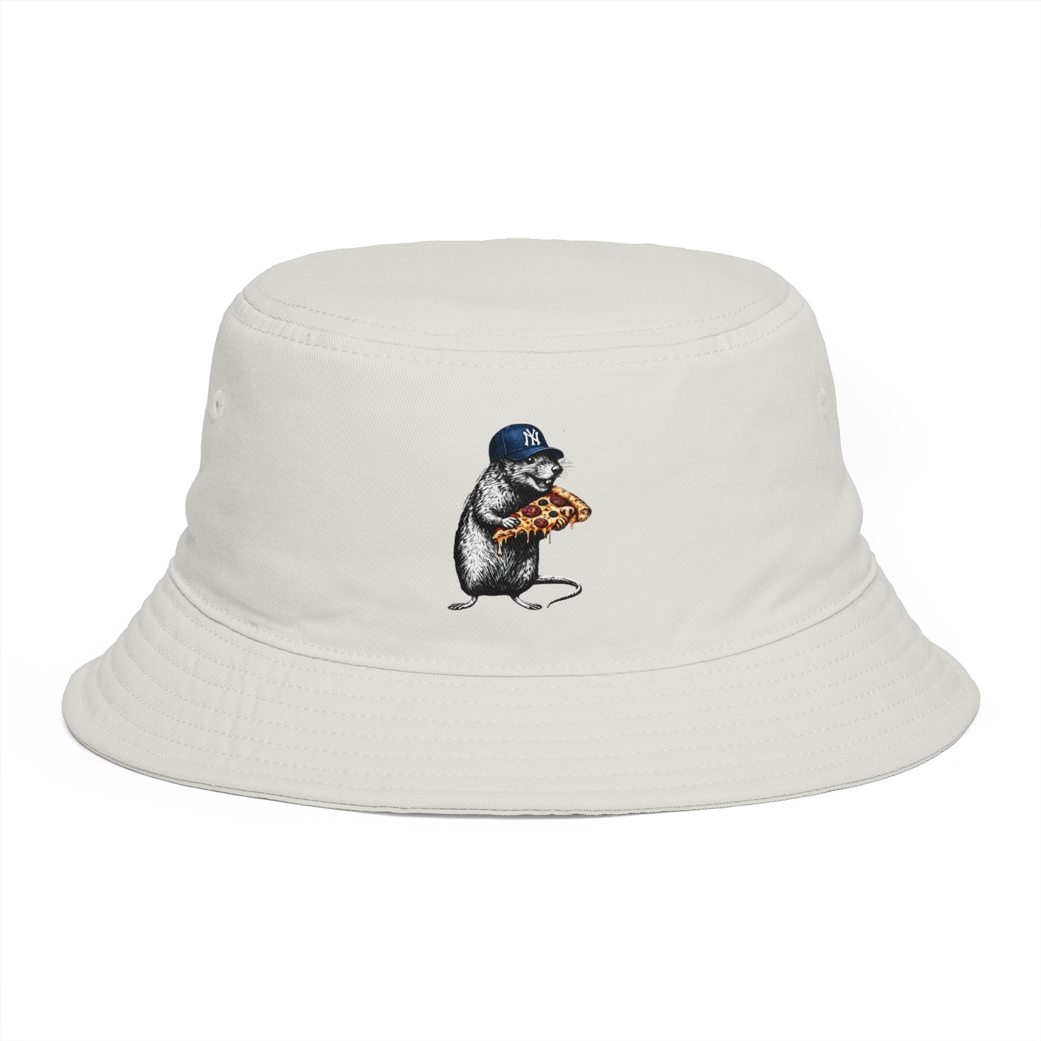 Pizza Rat Bucket Hat - NYC Fashion Pizza Rat