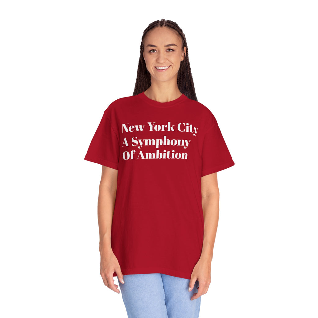 New York City - A Symphony Of Ambition - Tee Shirt