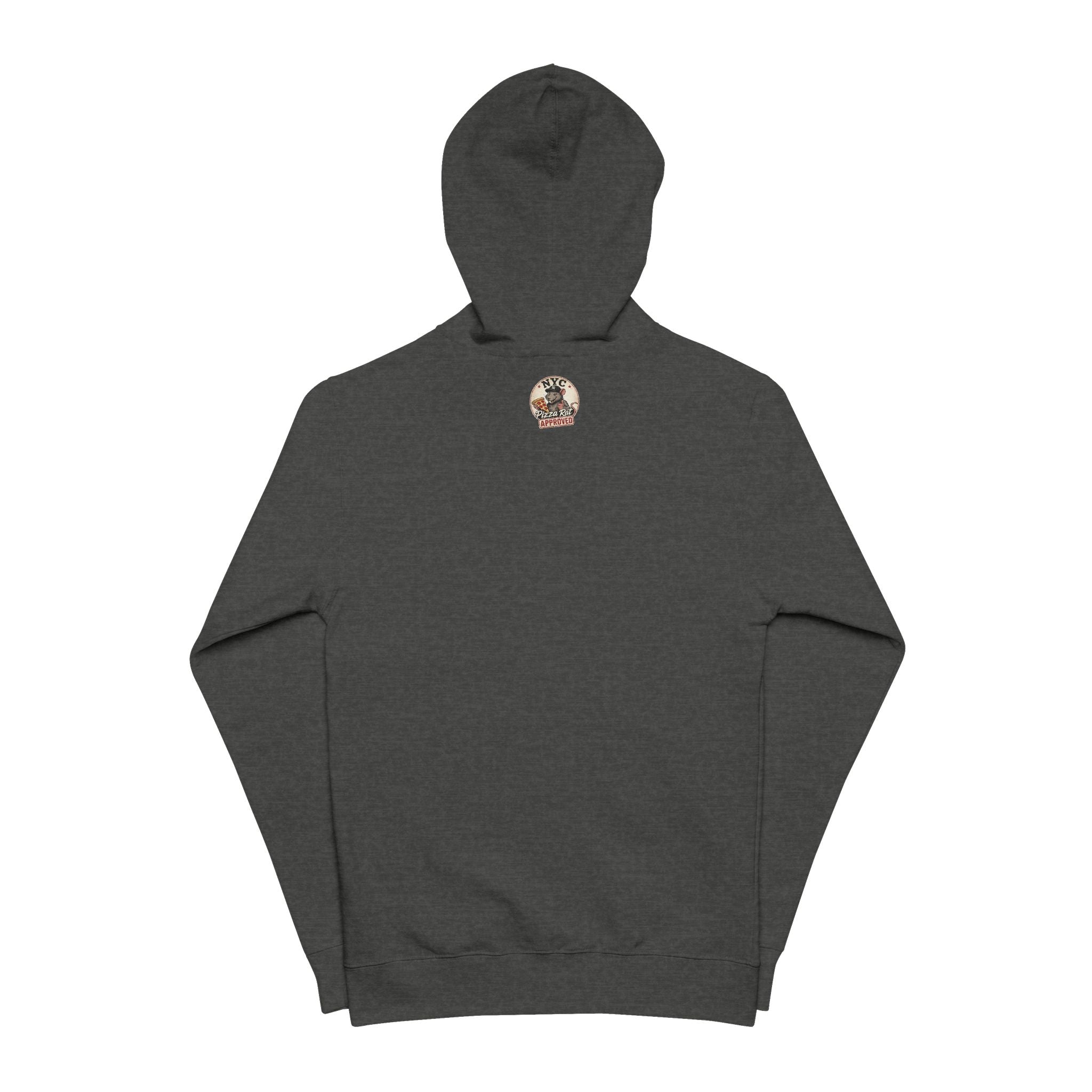 NYC Distressed Zip-Up Hoodie — Vintage New York Graphic Hoodie