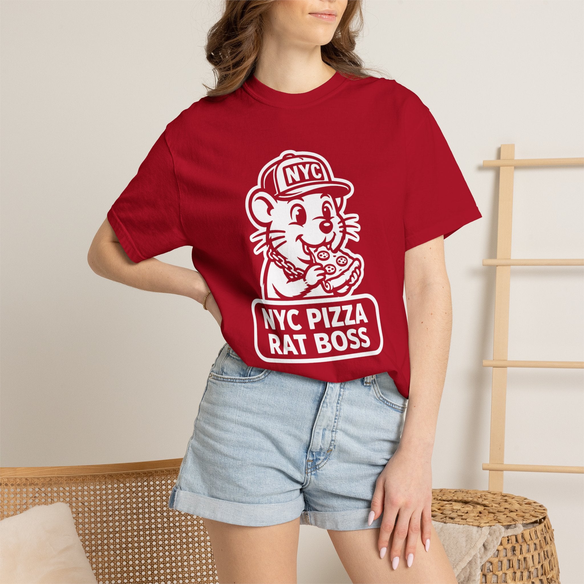 NYC Pizza Rat Boss T-Shirt