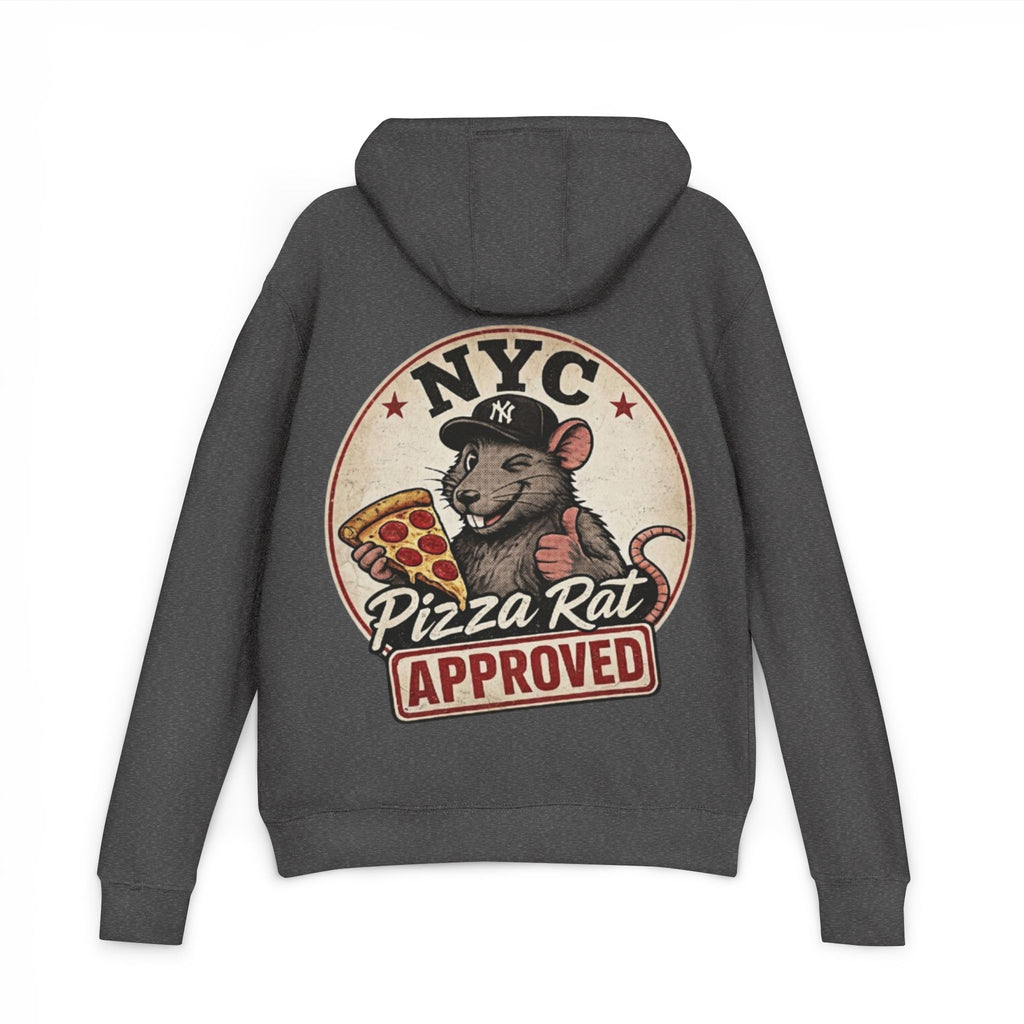 Hoodie — NYC "Pizza Rat Approved" Graphic Hoodie (Where the Rats Eat Better)