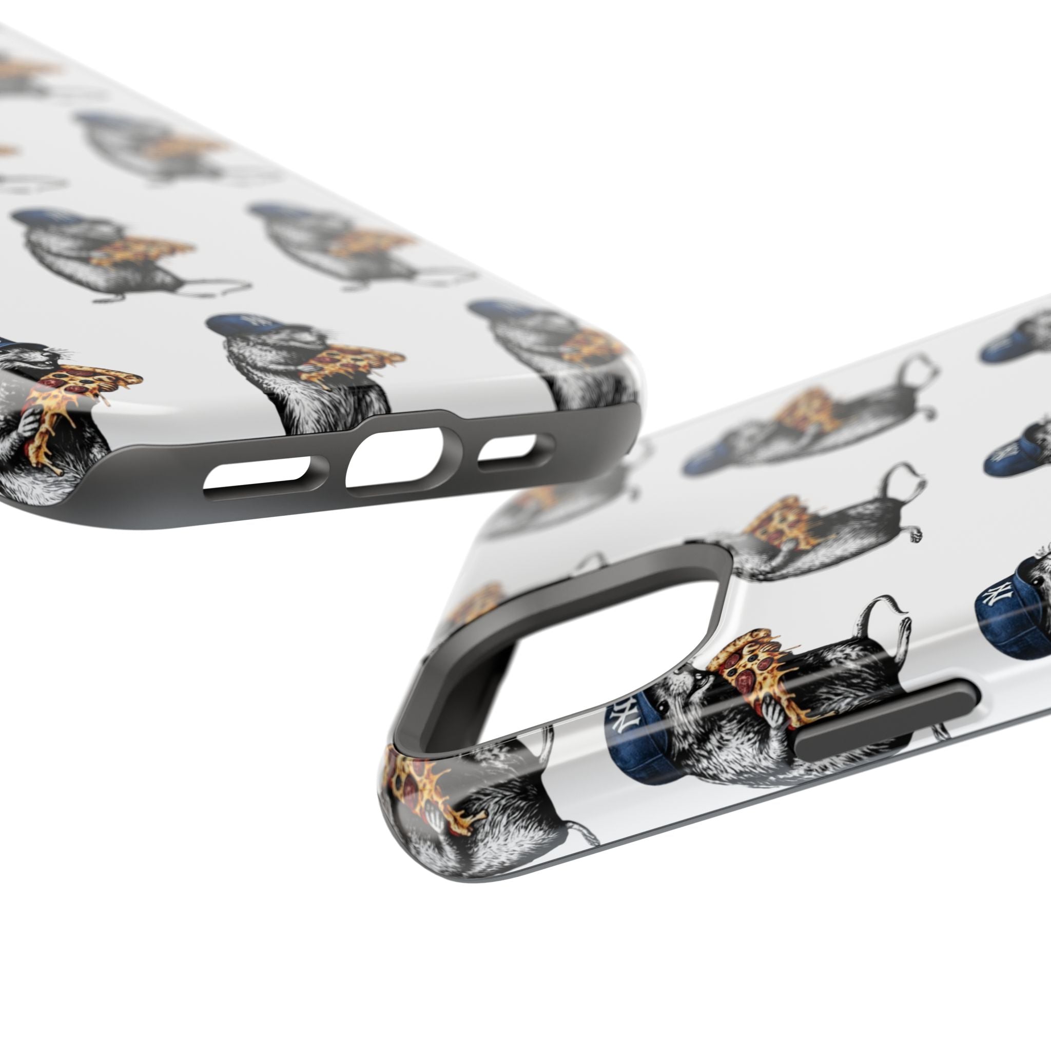NY Pizza-Loving Rat Magnetic Phone Case