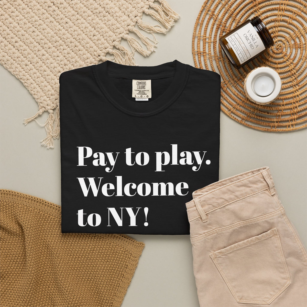 Pay to Play. Welcome to NY! Tee Shirt