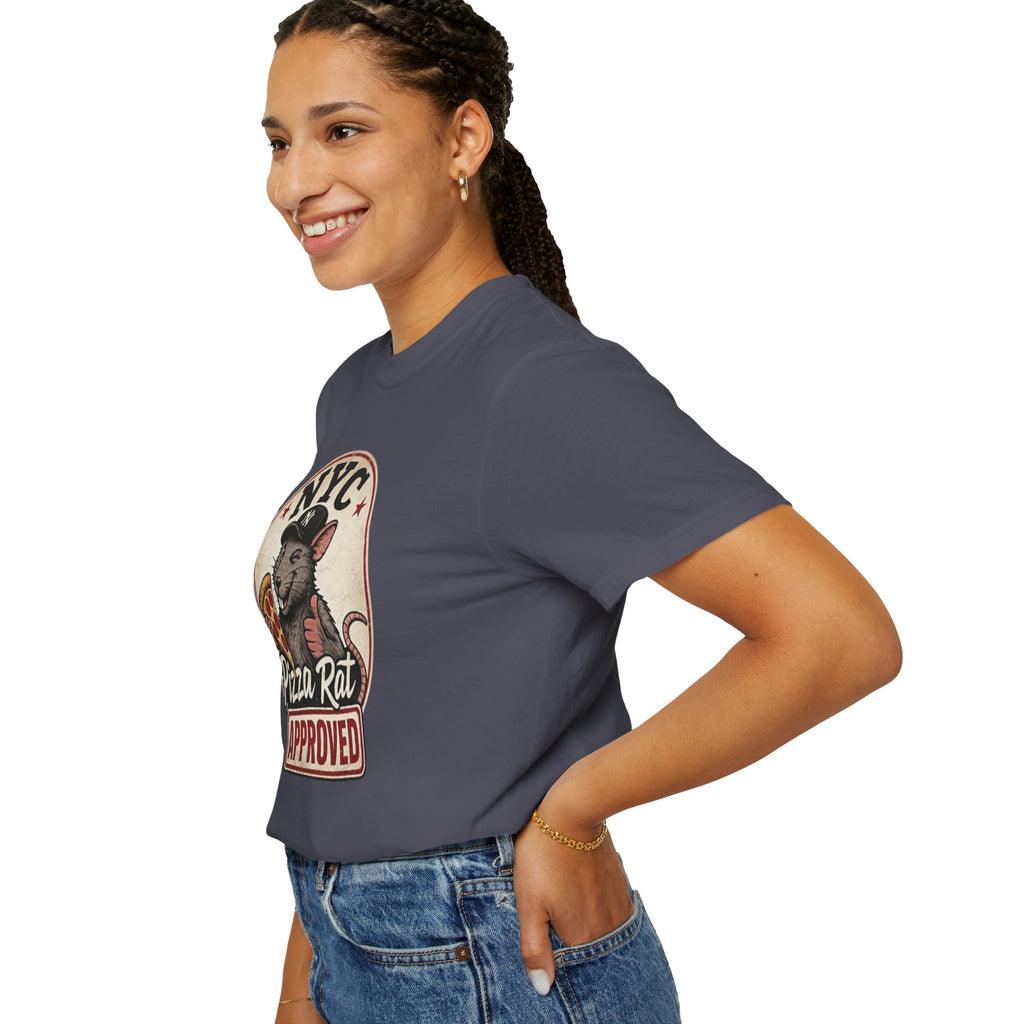 Pizza Rat Approved T-Shirt — NYC Vintage Pizza Lover Tee