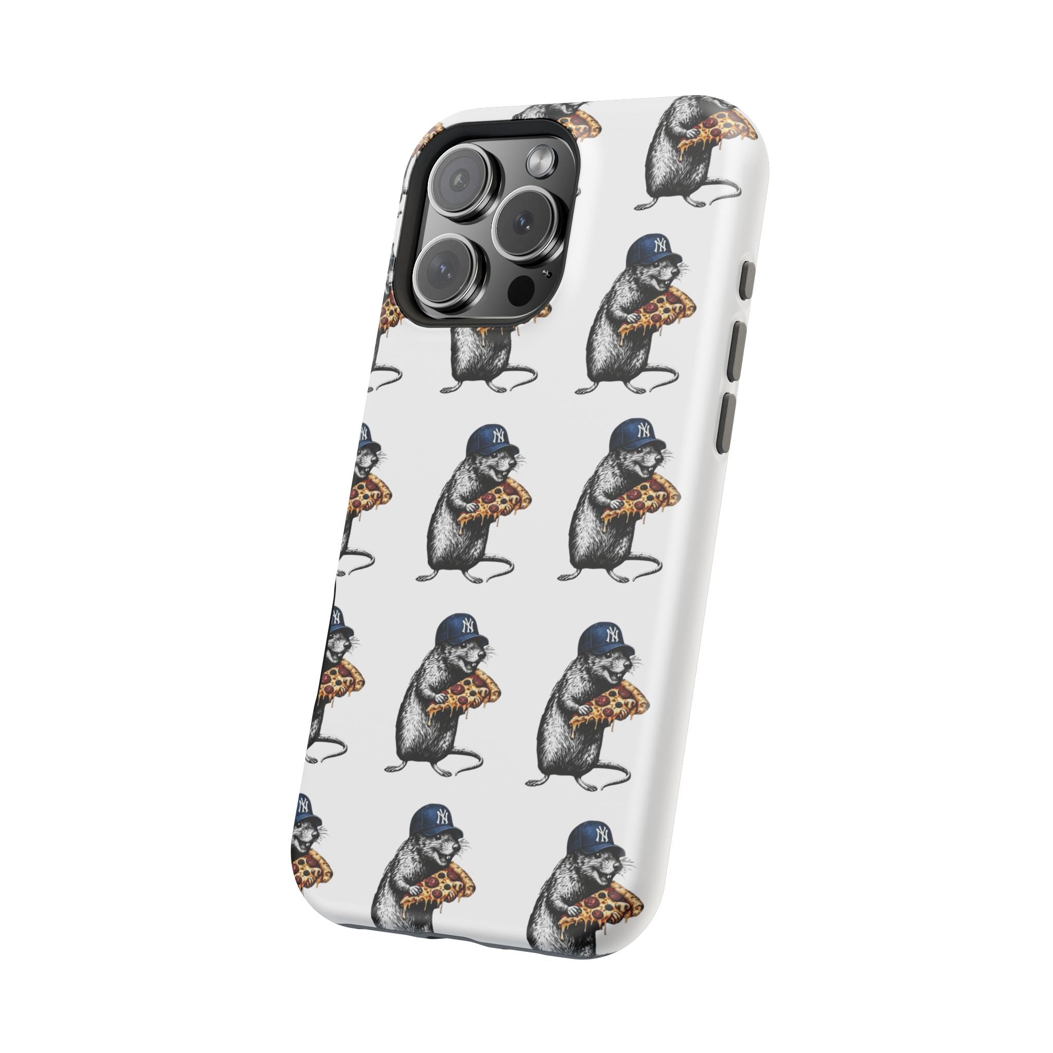 NY Pizza-Loving Rat Magnetic Phone Case