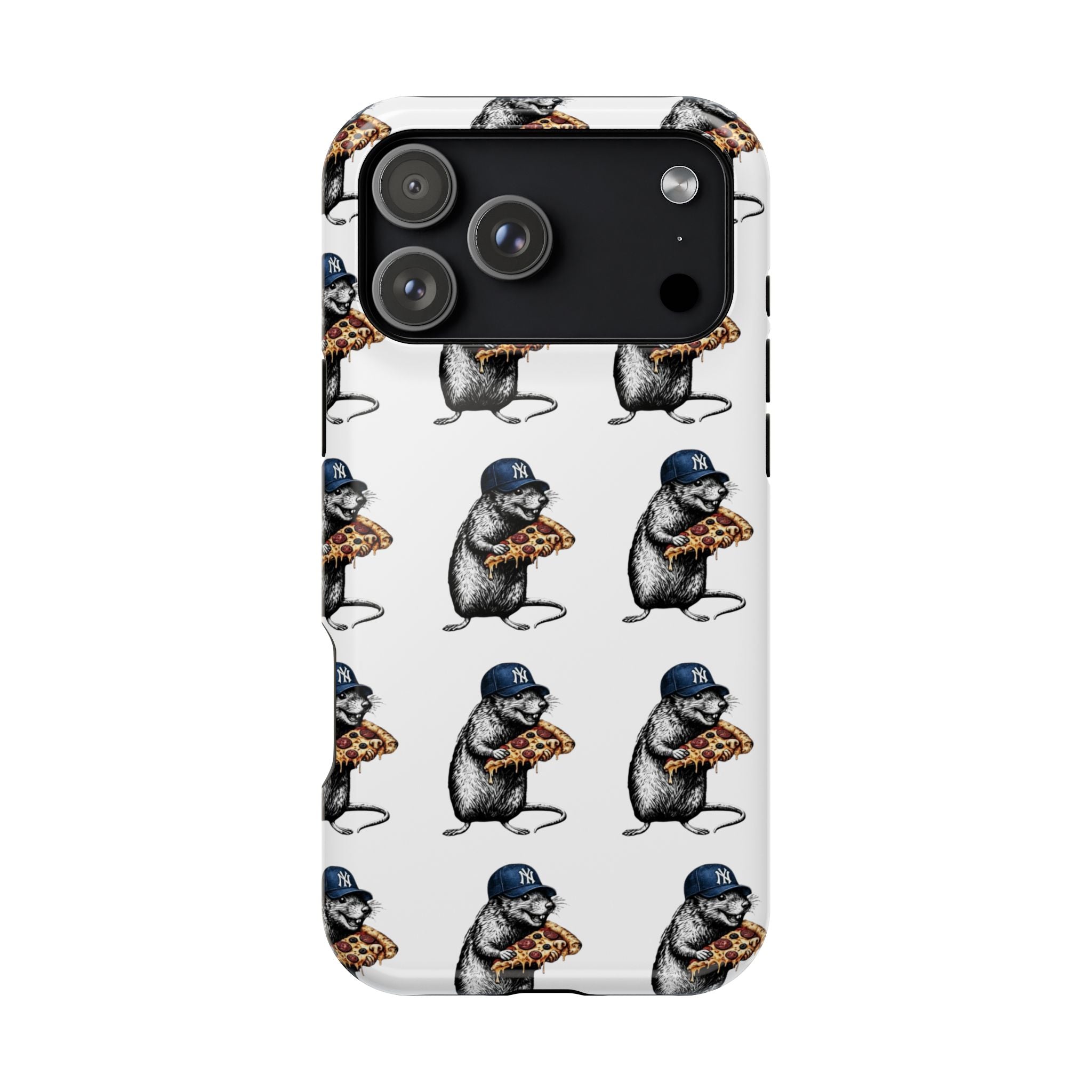 NY Pizza-Loving Rat Magnetic Phone Case
