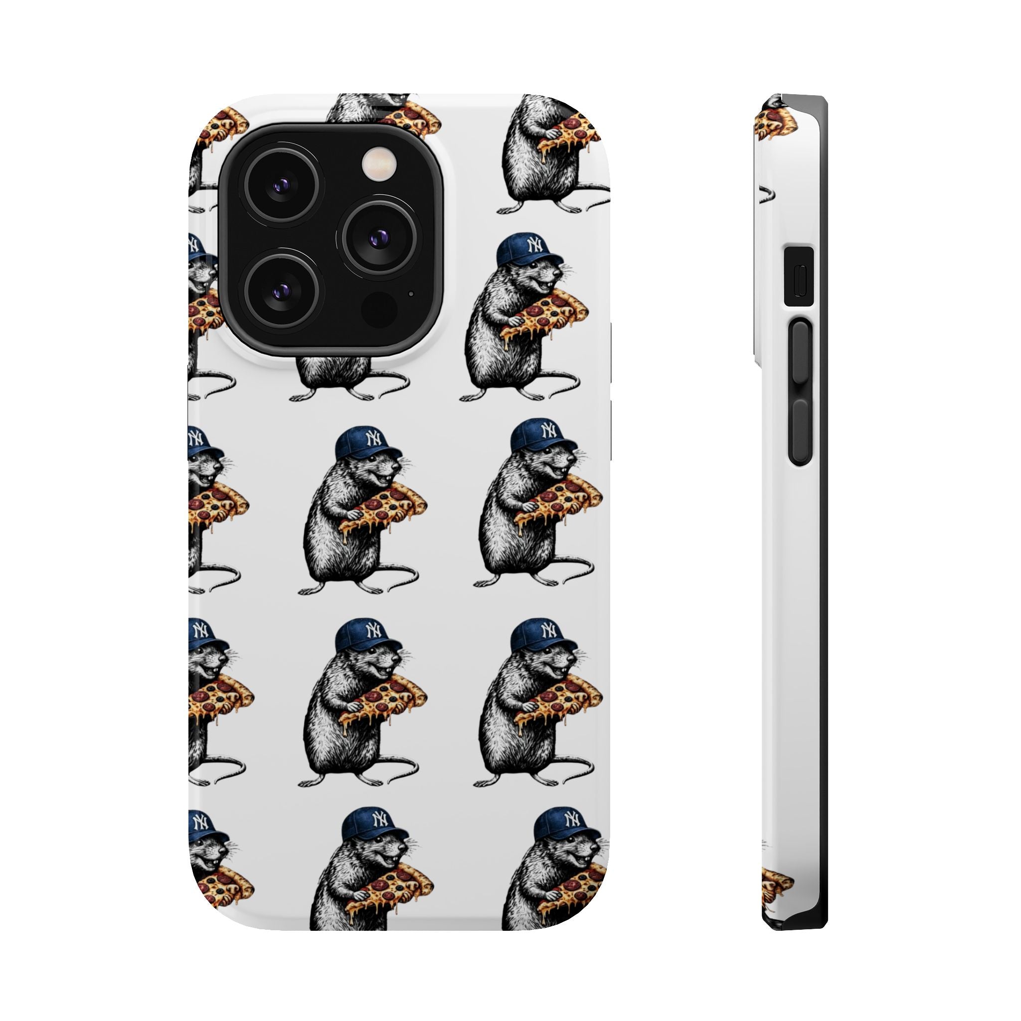 NY Pizza-Loving Rat Magnetic Phone Case