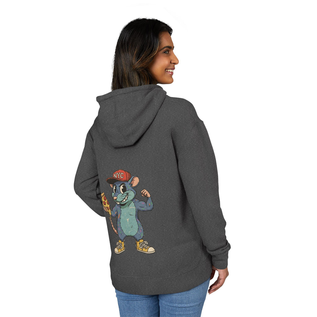 Happy New York City Pizza Rat Hoodie