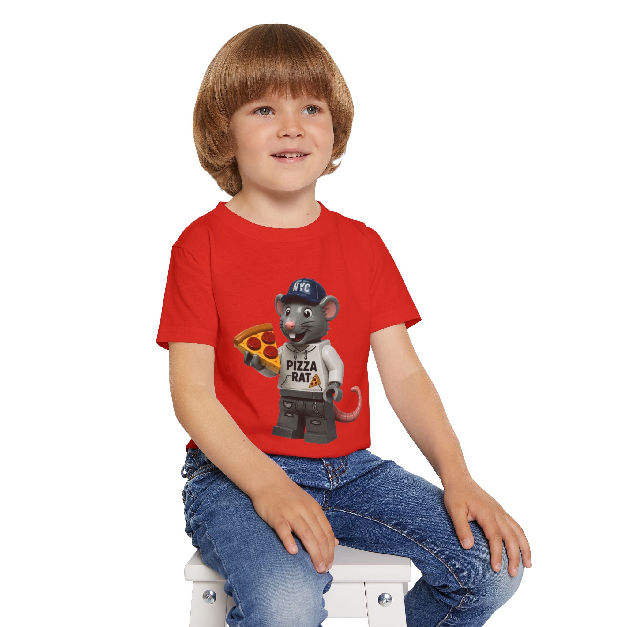 NYC Pizza Rat - Heavy Cotton™ Toddler T-shirt