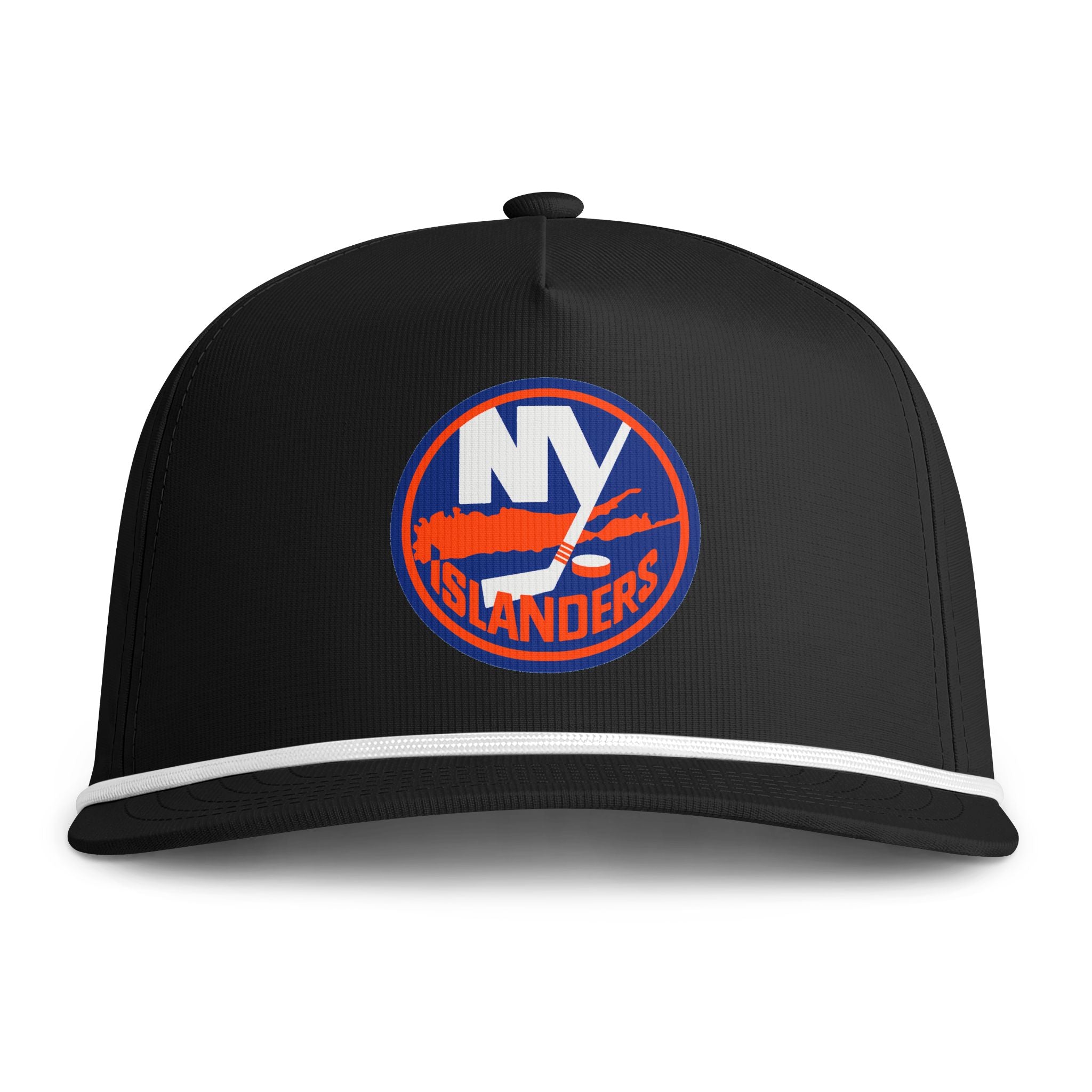 NY Islanders Rope Cap — Vintage Sunwashed Snapback Hat