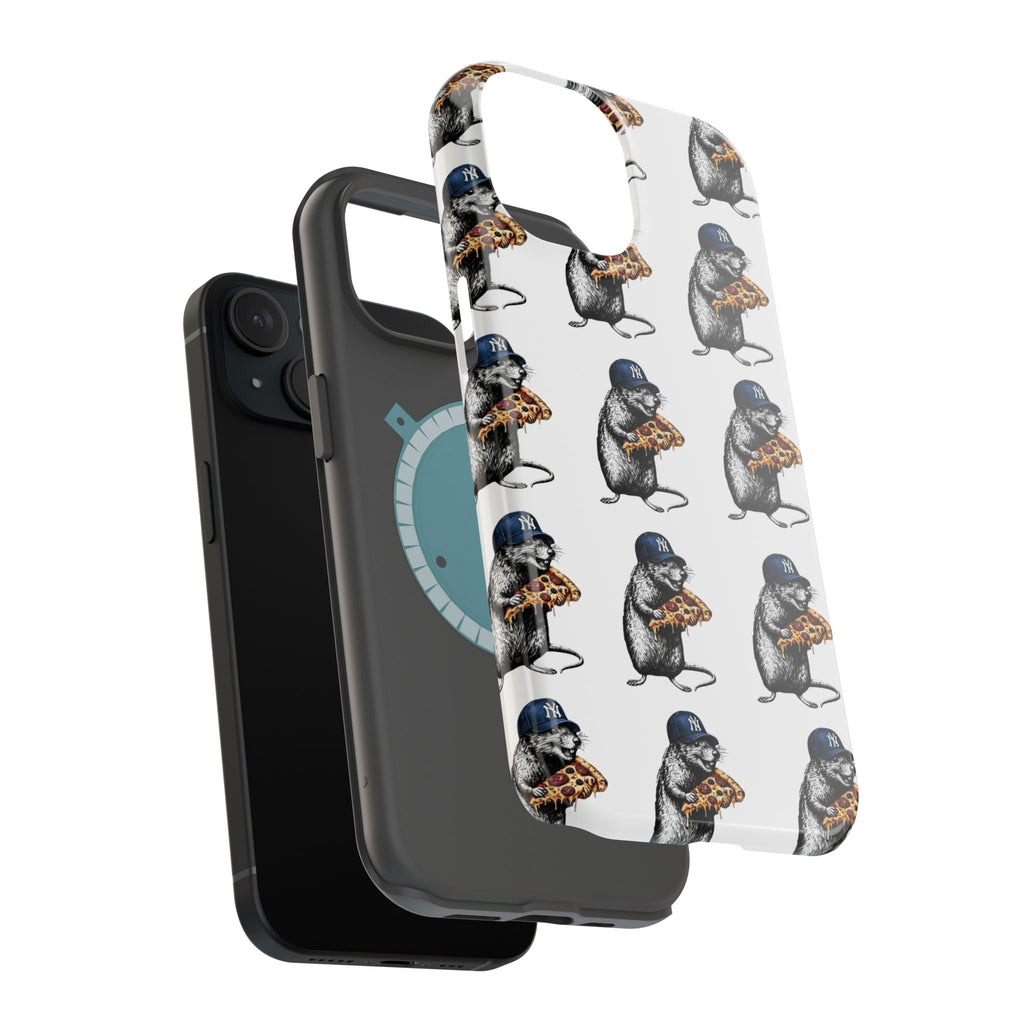 NY Pizza-Loving Rat Magnetic Phone Case