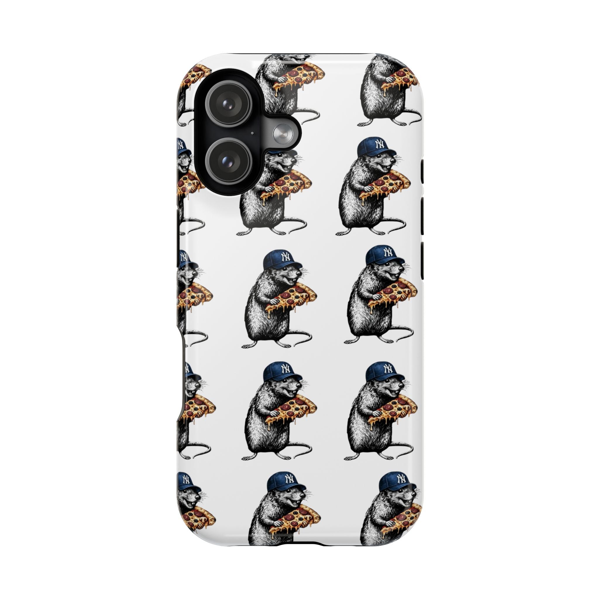 NY Pizza-Loving Rat Magnetic Phone Case