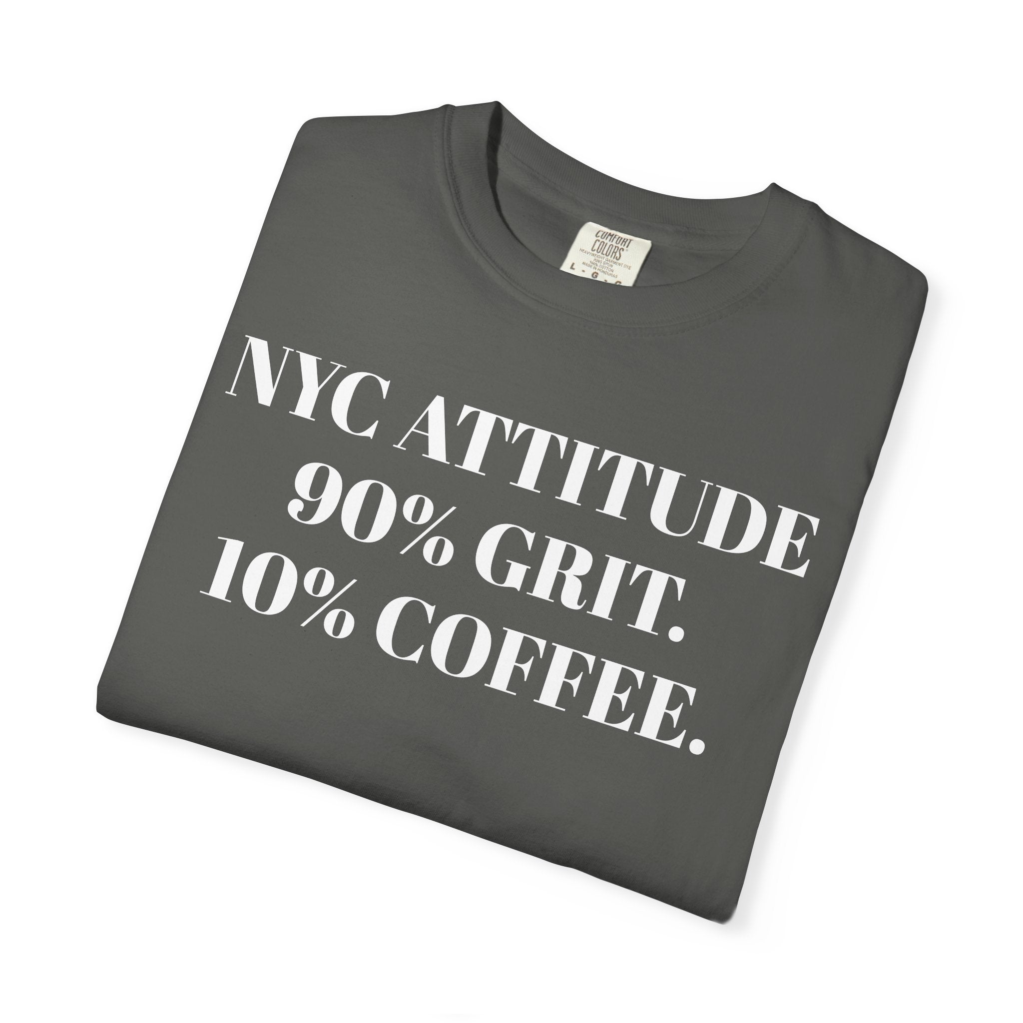 NYC. 90% Grit. 10% Coffee.