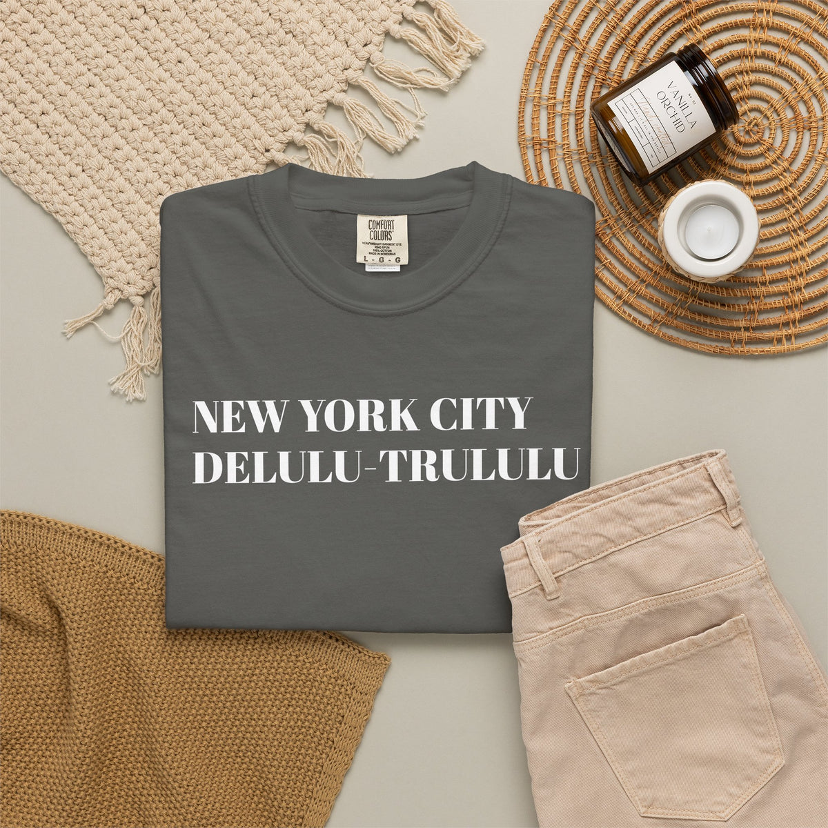 New York City. Delulu-Trululu. Tee Shirt