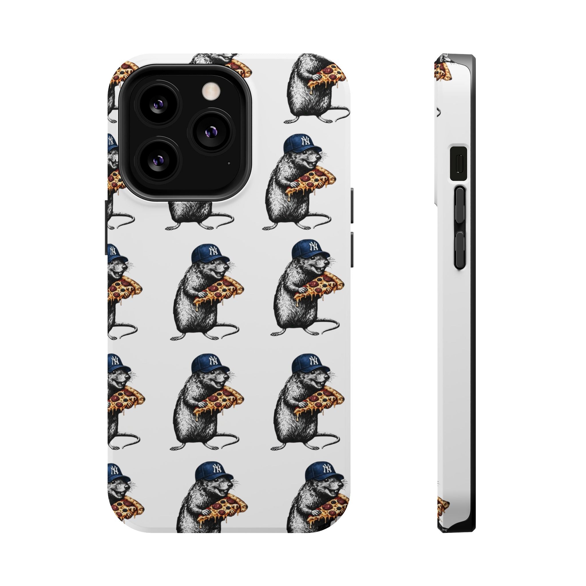 NY Pizza-Loving Rat Magnetic Phone Case