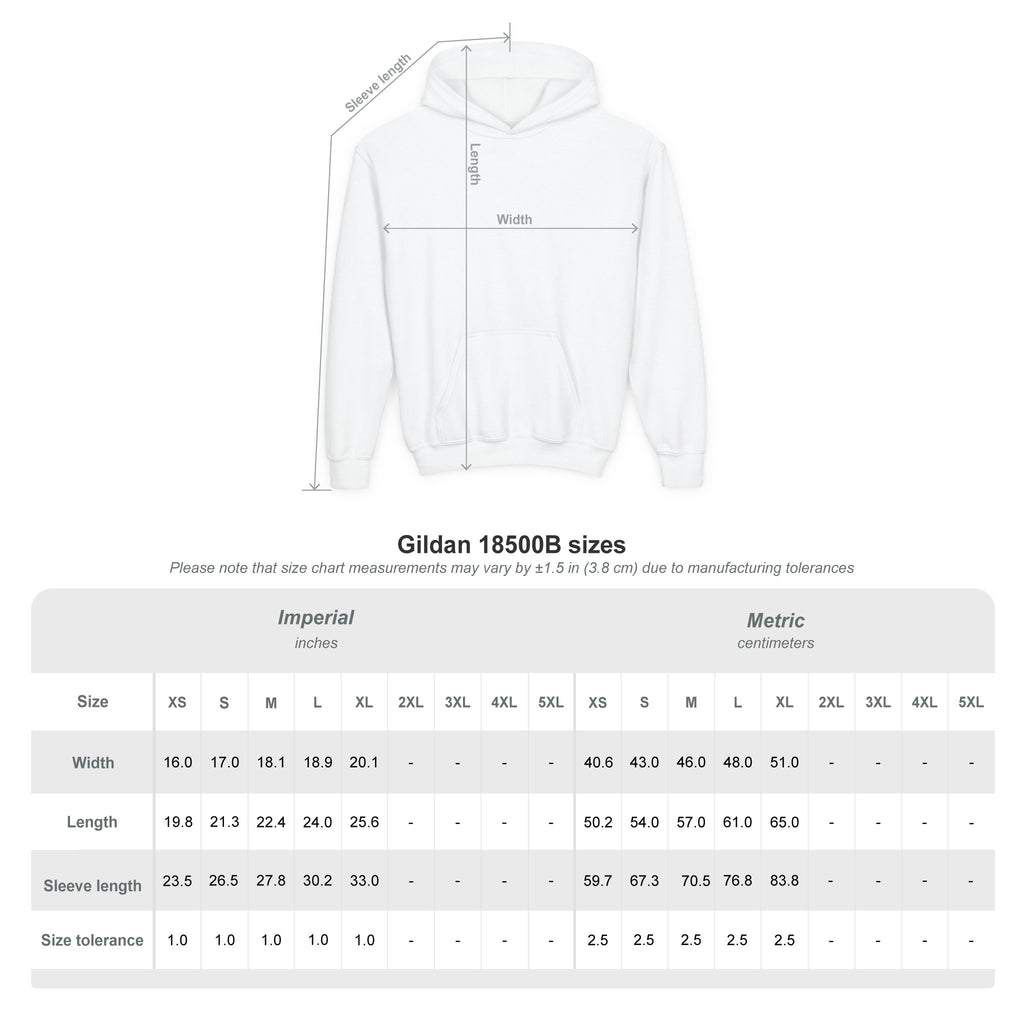 Youth Hoodie — Halloween NYC Costume Pizza Rat Graphic