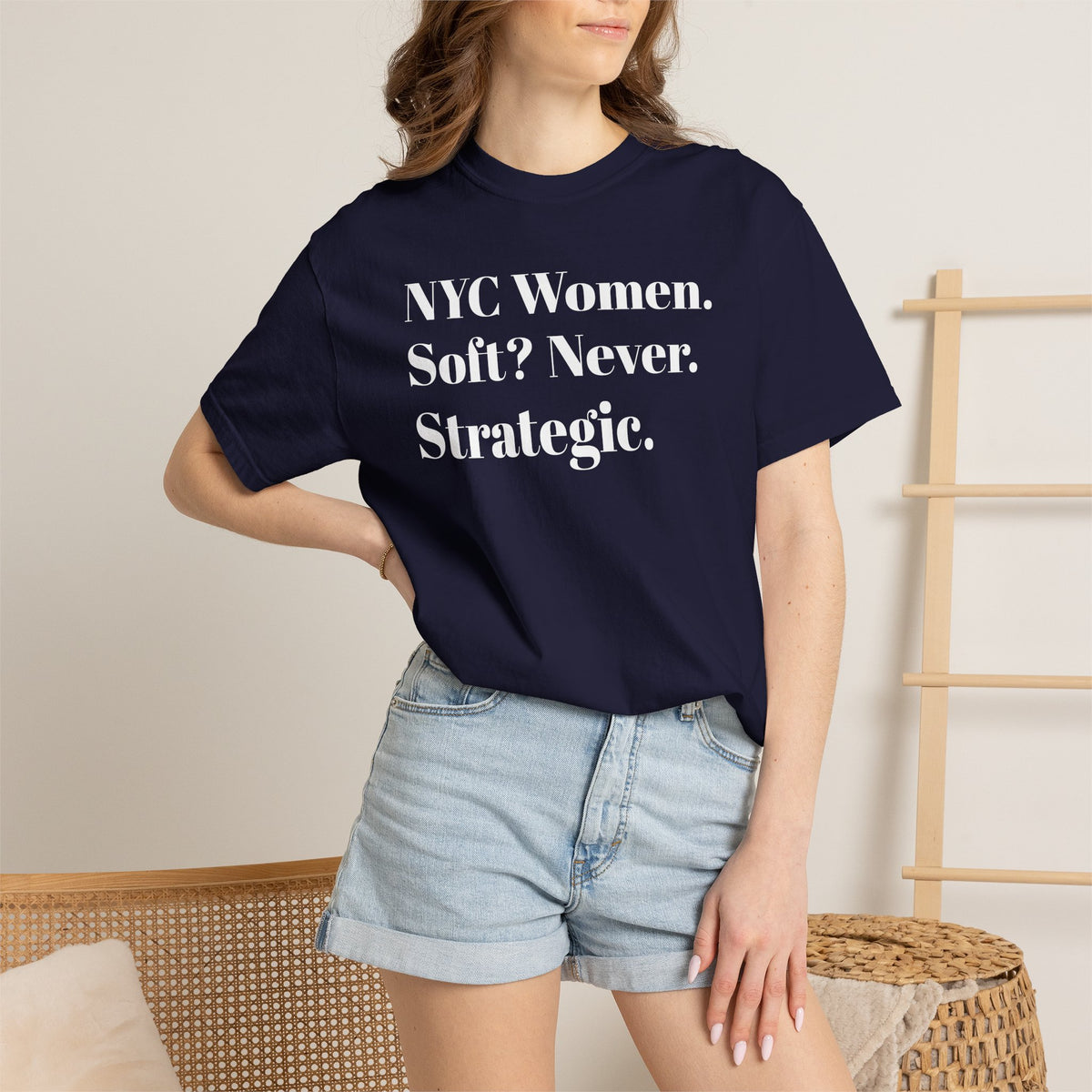NYC Women Soft? No. Strategic. Tee Shirt