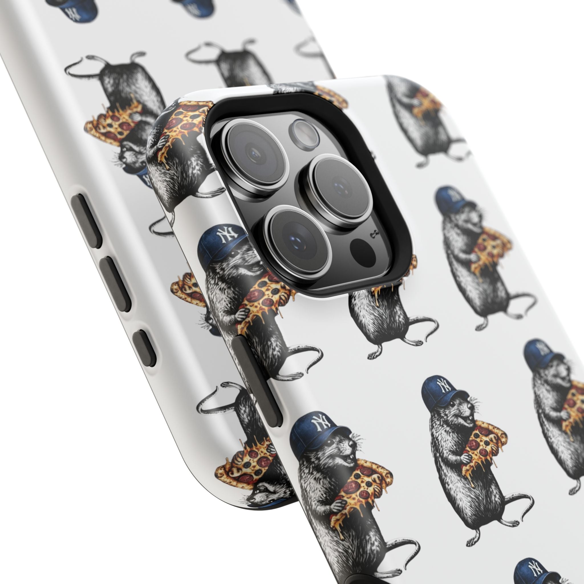 NY Pizza-Loving Rat Magnetic Phone Case