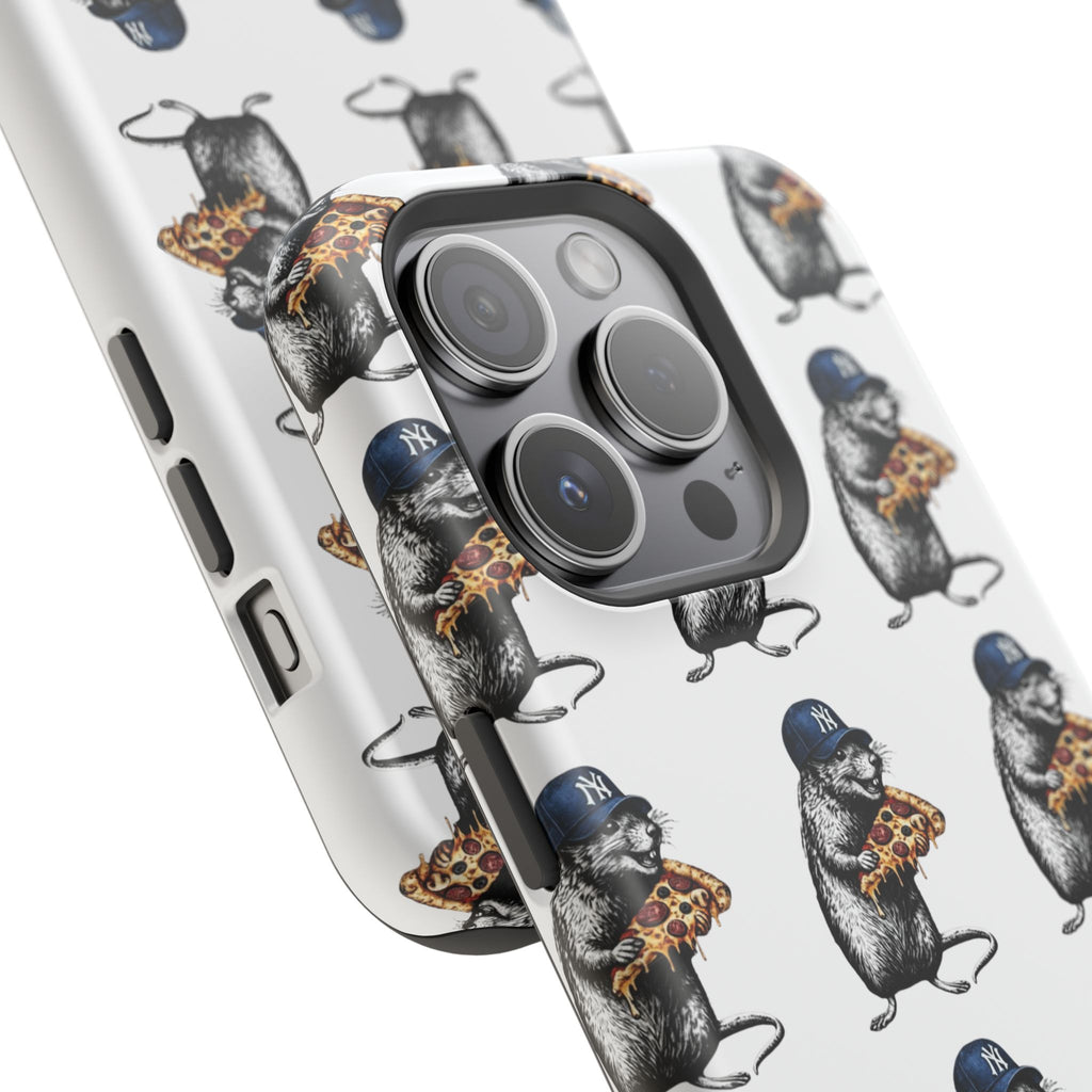 NY Pizza-Loving Rat Magnetic Phone Case